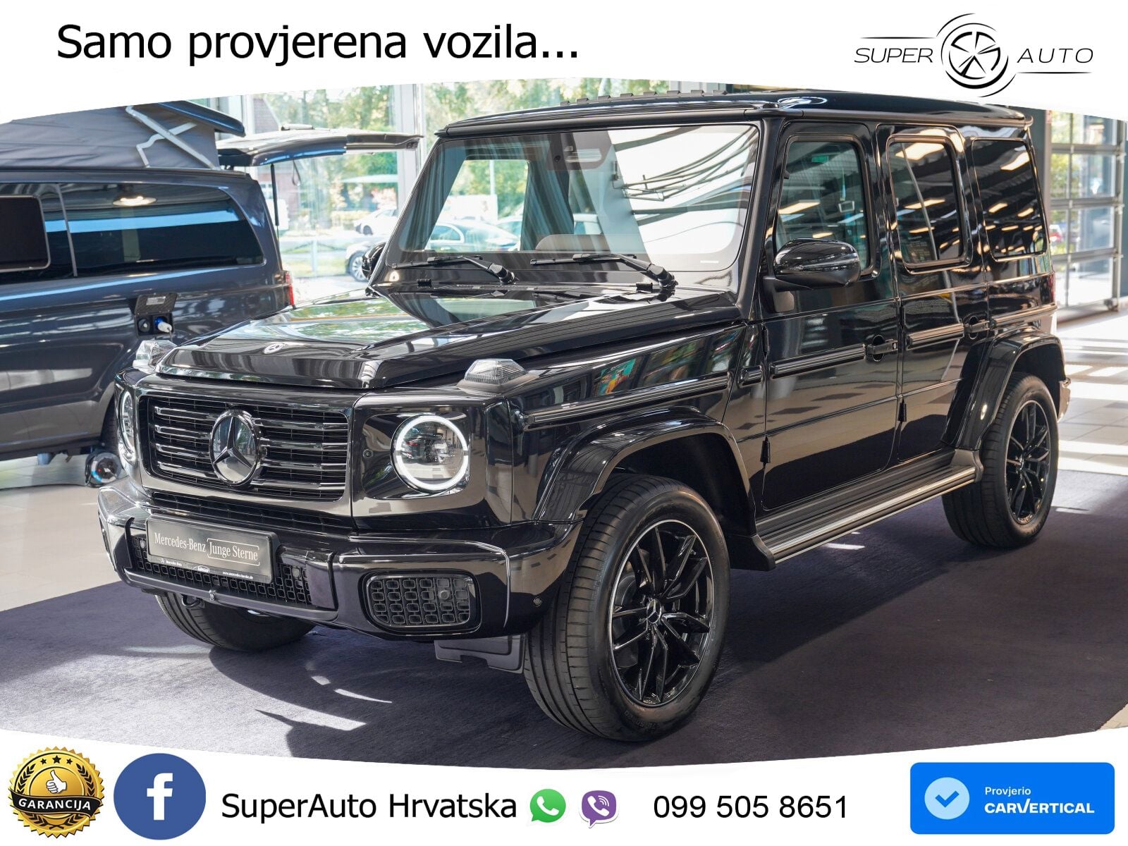 Mercedes G 500 Long (449 KS) 4MATIC 9G-TRONIC AMG LED+ACC