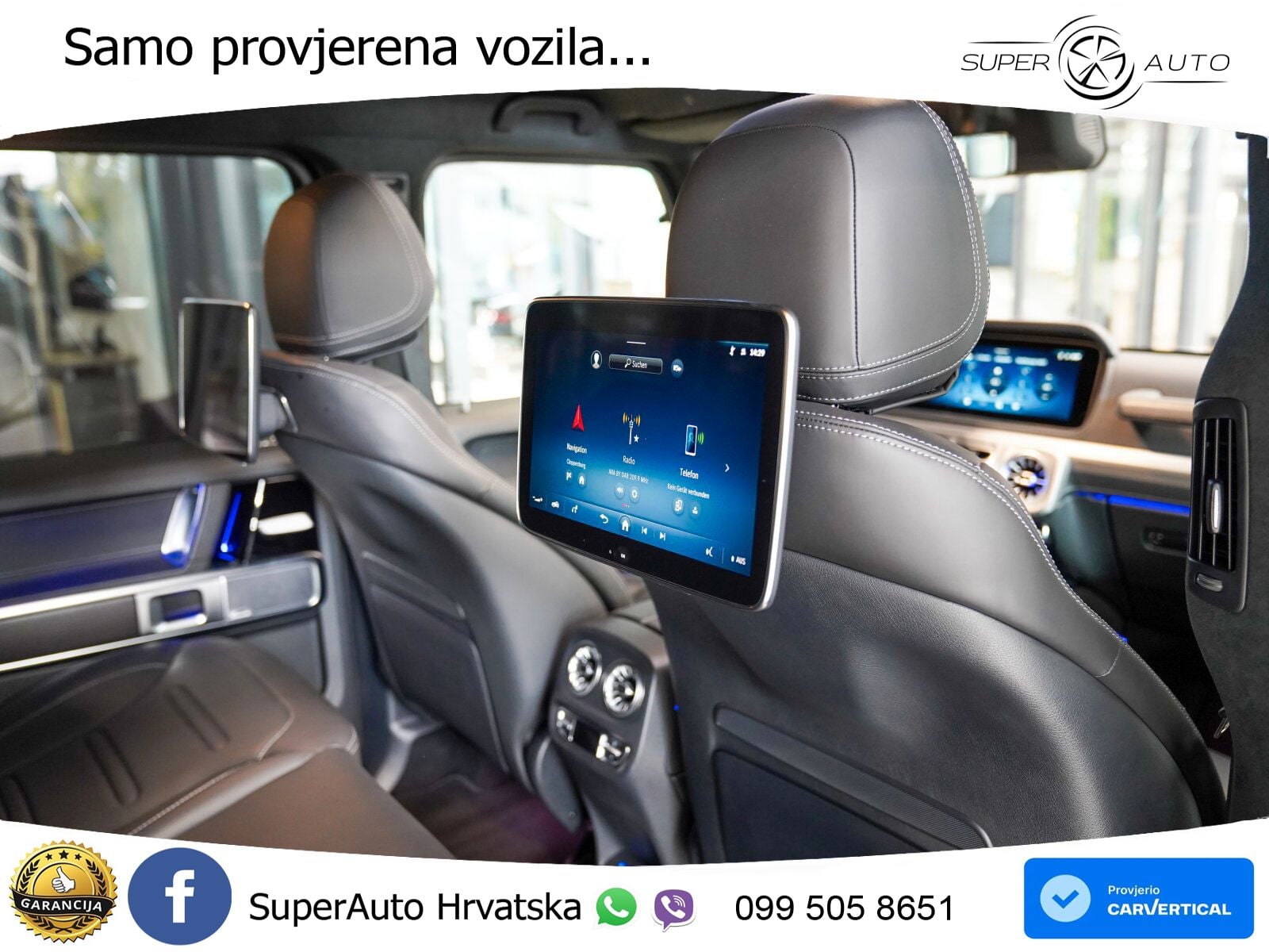 Mercedes G 500 Long (449 KS) 4MATIC 9G-TRONIC AMG LED+ACC