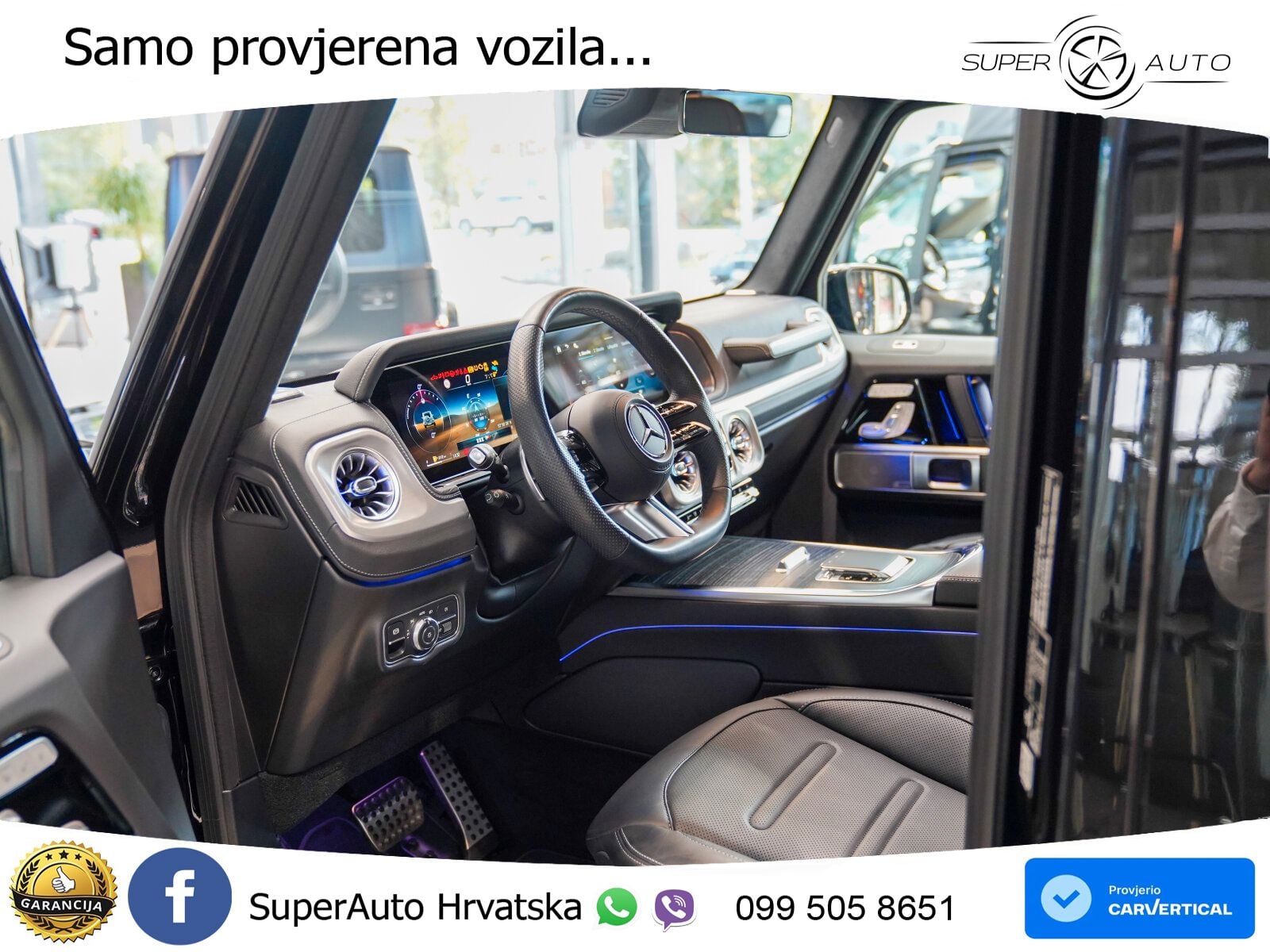Mercedes G 500 Long (449 KS) 4MATIC 9G-TRONIC AMG LED+ACC
