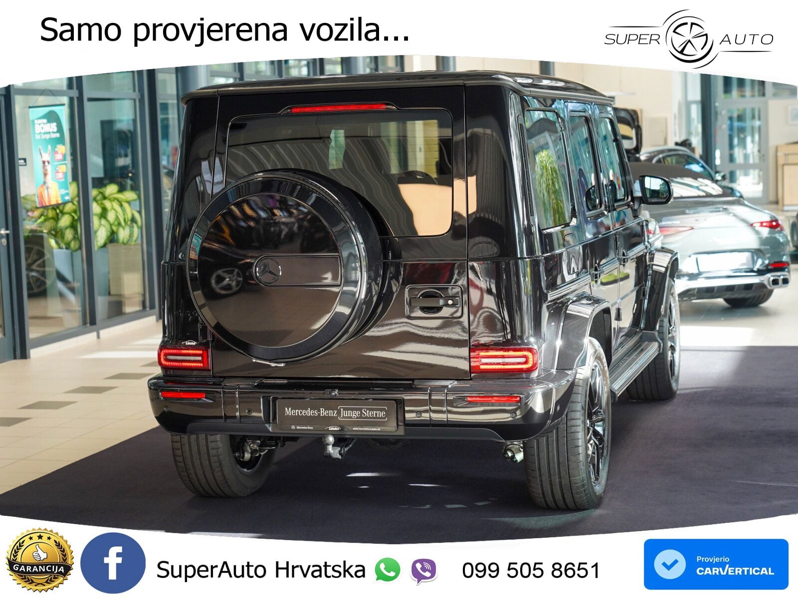 Mercedes G 500 Long (449 KS) 4MATIC 9G-TRONIC AMG LED+ACC