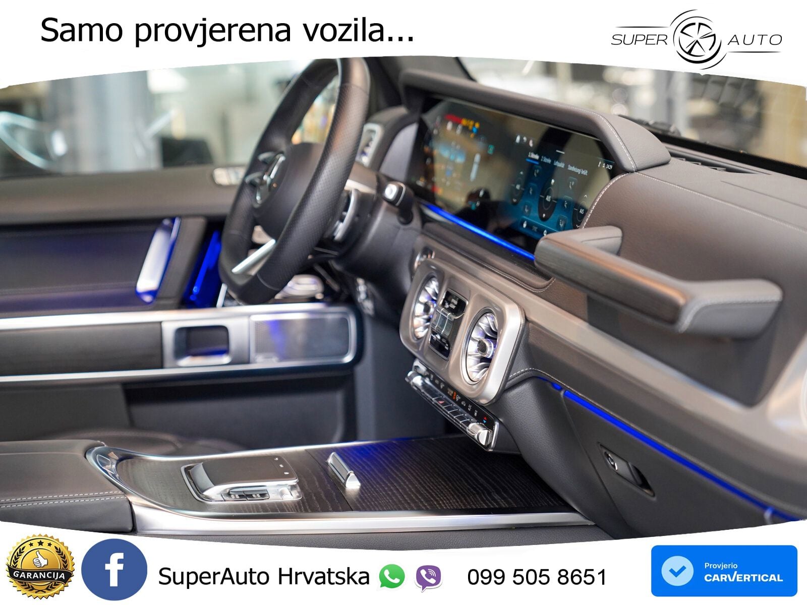 Mercedes G 500 Long (449 KS) 4MATIC 9G-TRONIC AMG LED+ACC