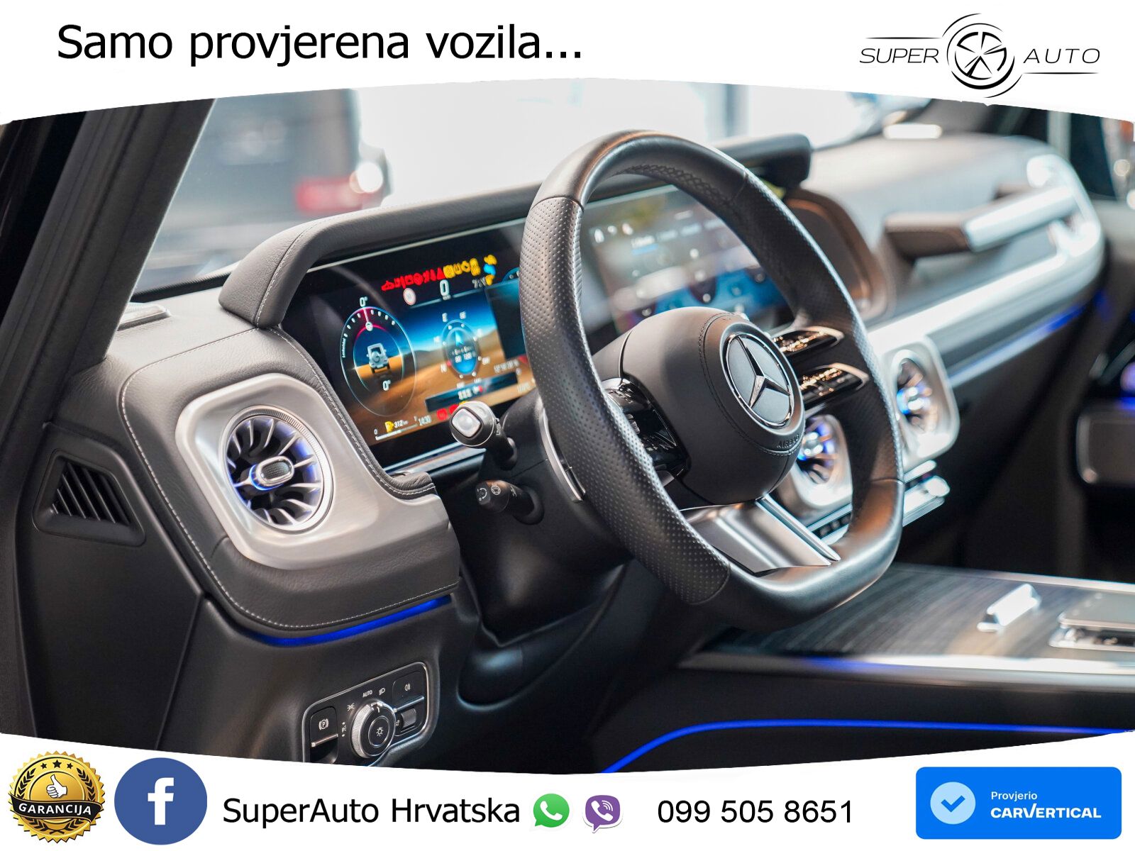 Mercedes G 500 Long (449 KS) 4MATIC 9G-TRONIC AMG LED+ACC