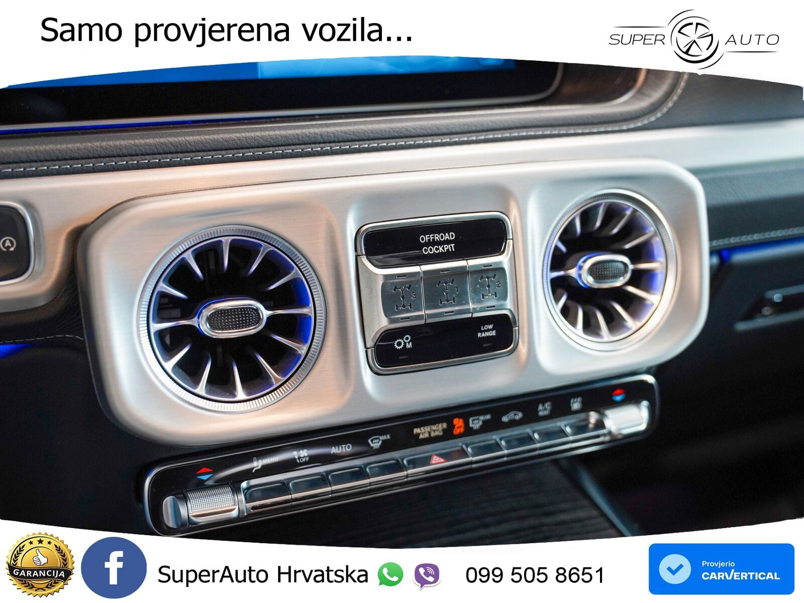 Mercedes G 500 Long (449 KS) 4MATIC 9G-TRONIC AMG LED+ACC