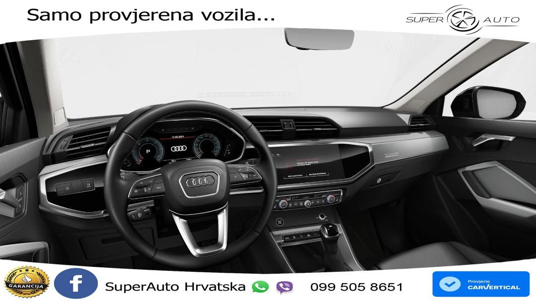 Audi Q3 Sportback 40 TDI (200 KS) quattro S tronic LED+GR SJED+ACC