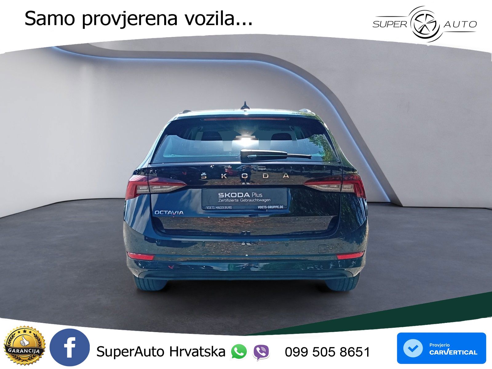 Škoda Octavia Combi 2.0 TDI (150 KS) DSG LED+GR SJED+ACC