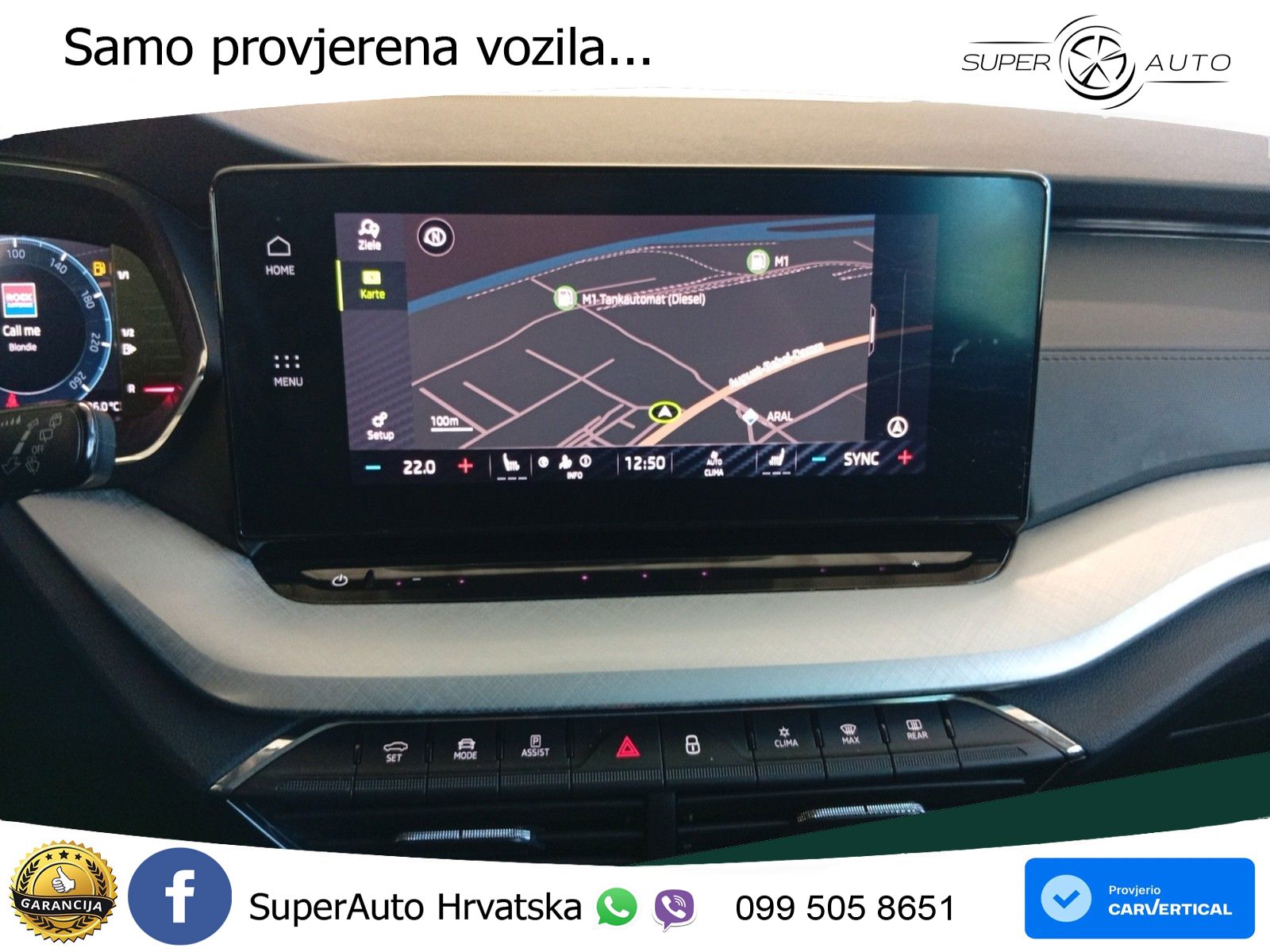 Škoda Octavia Combi 2.0 TDI (150 KS) DSG LED+GR SJED+ACC