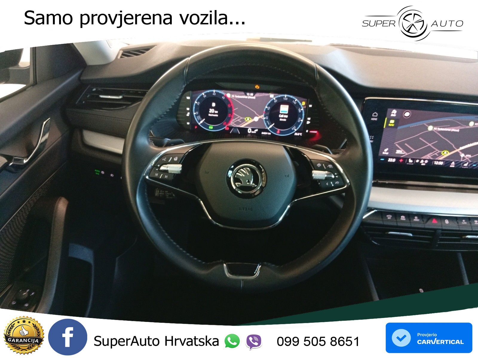 Škoda Octavia Combi 2.0 TDI (150 KS) DSG LED+GR SJED+ACC
