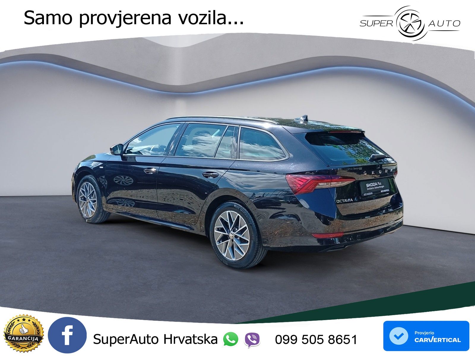 Škoda Octavia Combi 2.0 TDI (150 KS) DSG LED+GR SJED+ACC