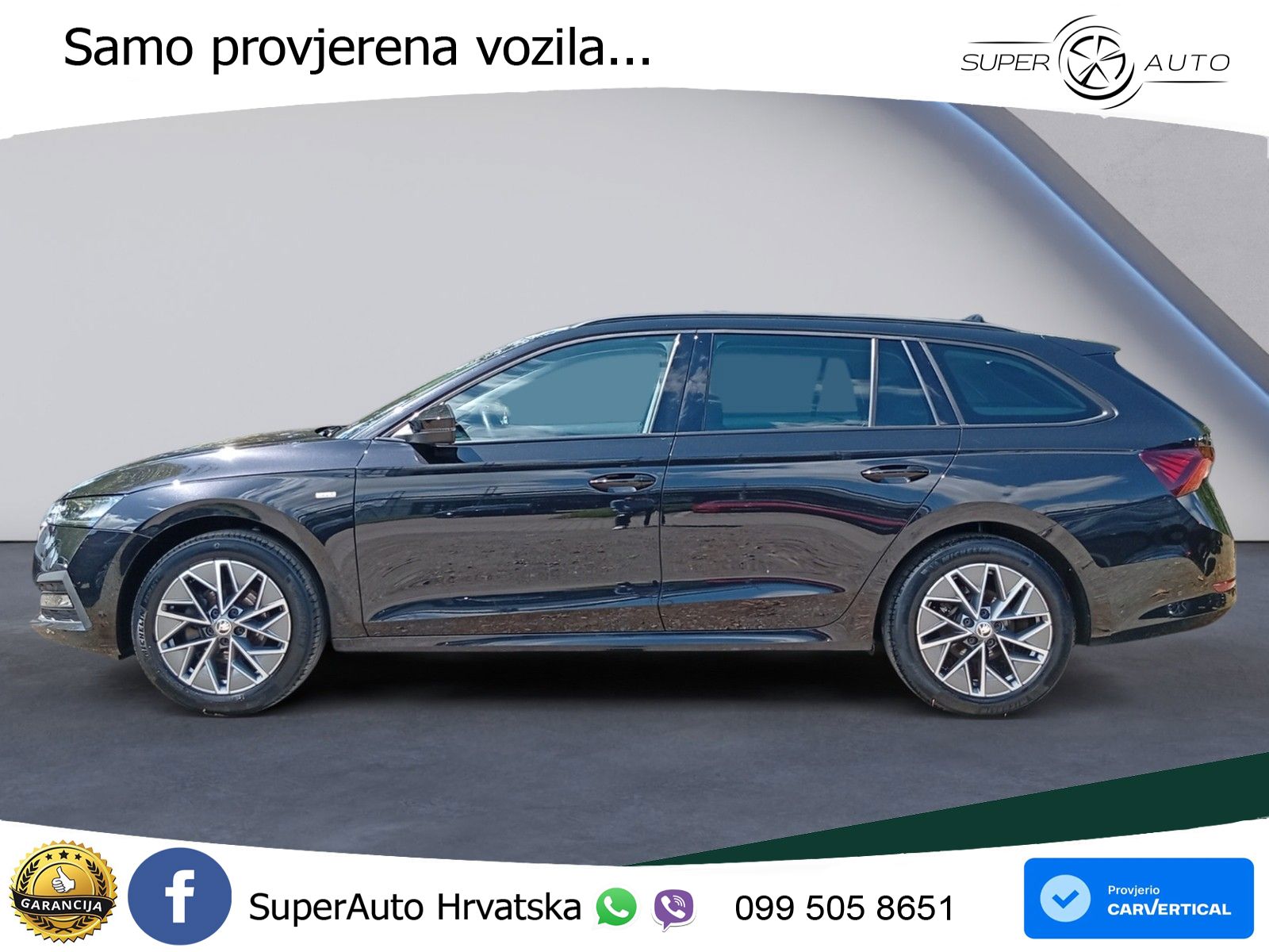 Škoda Octavia Combi 2.0 TDI (150 KS) DSG LED+GR SJED+ACC