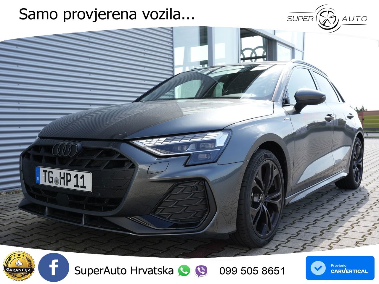 Audi A3 35 TFSI (150 KS) S tronic S line LED+ACC