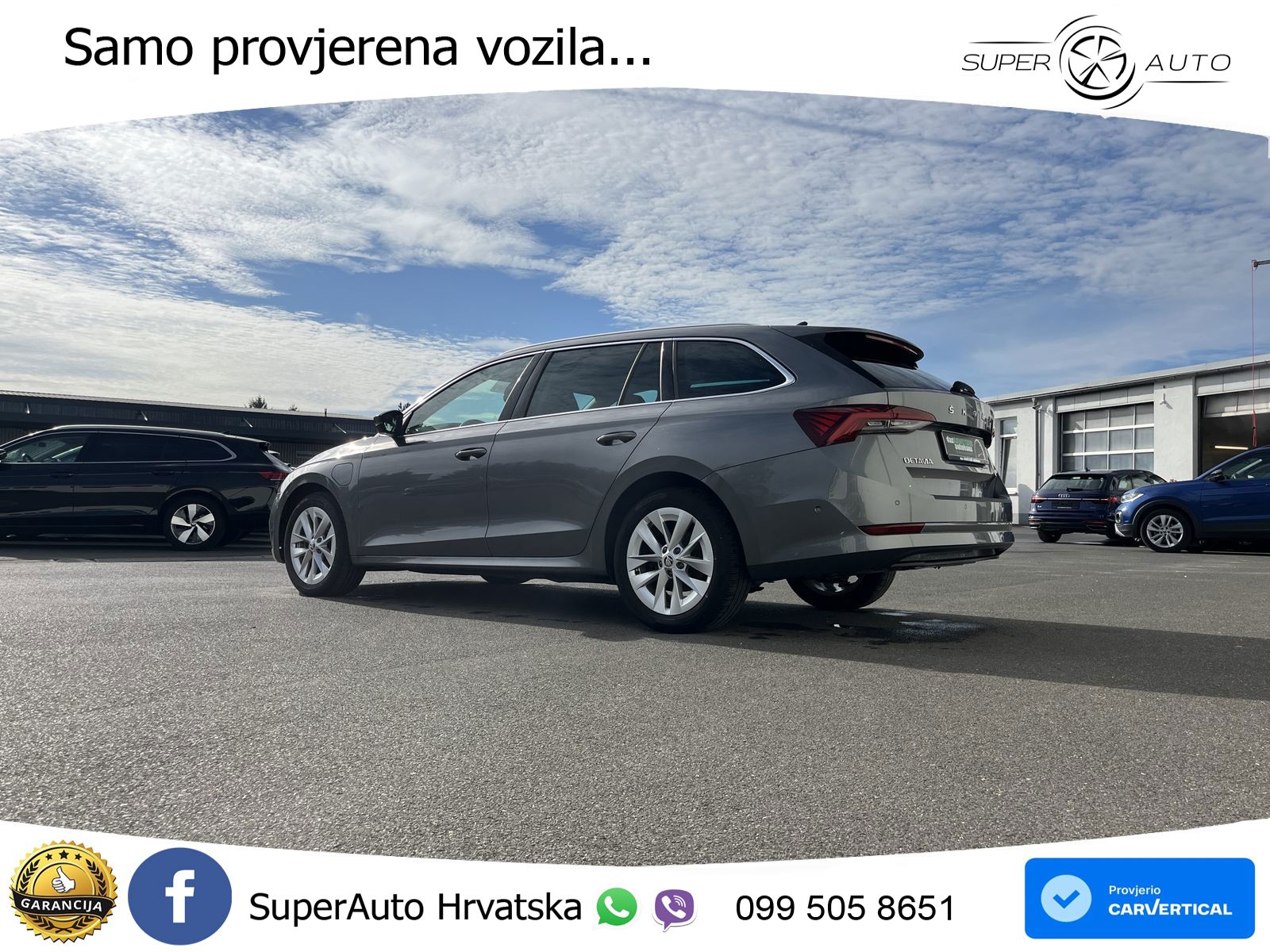 Škoda Octavia Combi iV 1.4 TSI (204 KS) DSG LED+GR SJED+ACC