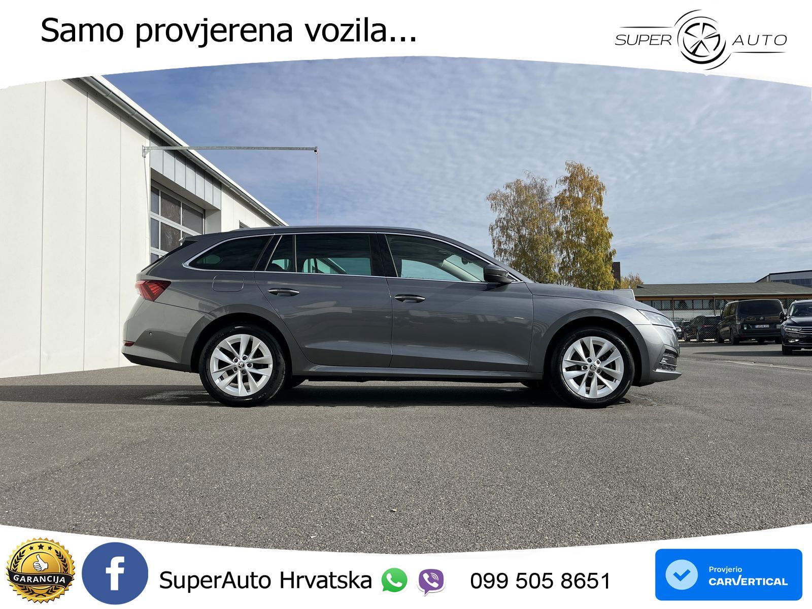 Škoda Octavia Combi iV 1.4 TSI (204 KS) DSG LED+GR SJED+ACC