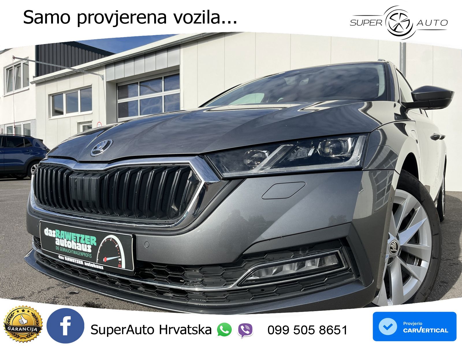Škoda Octavia Combi iV 1.4 TSI (204 KS) DSG LED+GR SJED+ACC
