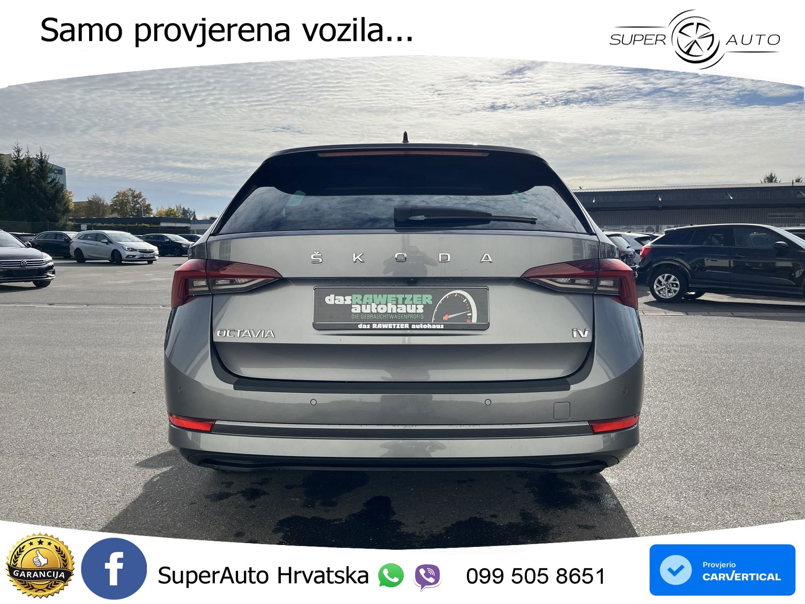 Škoda Octavia Combi iV 1.4 TSI (204 KS) DSG LED+GR SJED+ACC
