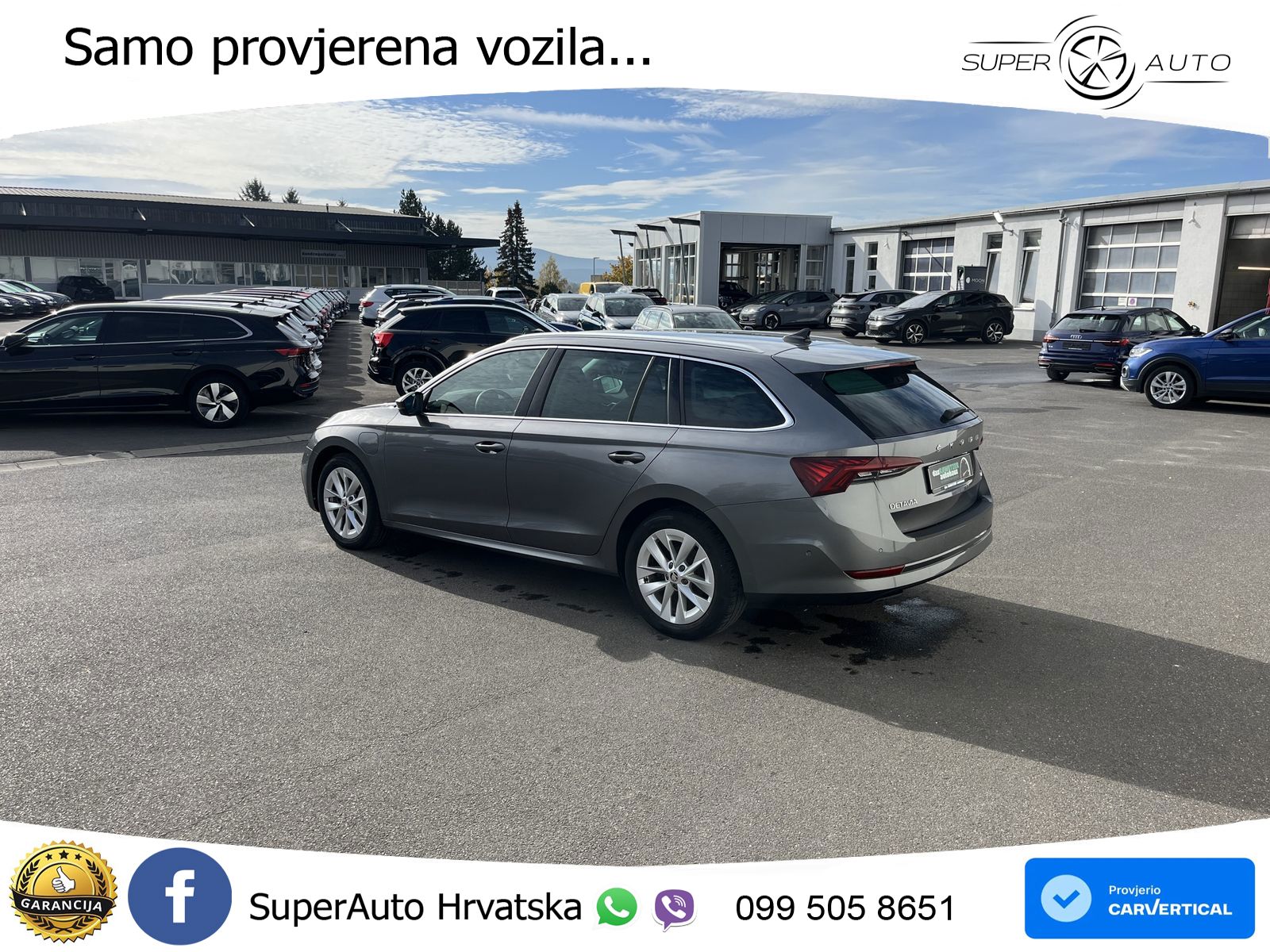 Škoda Octavia Combi iV 1.4 TSI (204 KS) DSG LED+GR SJED+ACC