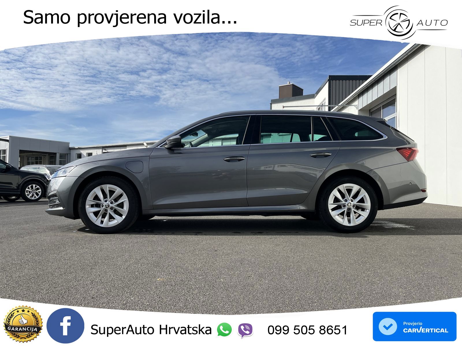 Škoda Octavia Combi iV 1.4 TSI (204 KS) DSG LED+GR SJED+ACC