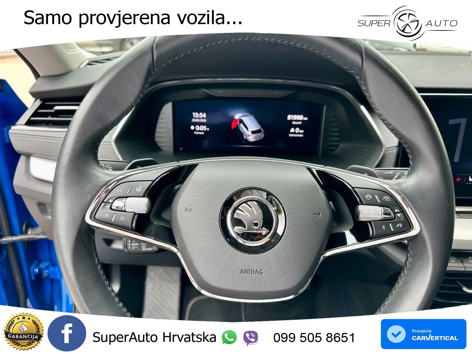 Škoda Octavia Combi 2.0 TDI (150 KS) DSG LED+GR SJED+ACC