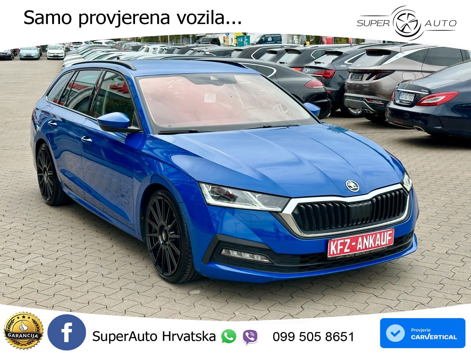 Škoda Octavia Combi 2.0 TDI (150 KS) DSG LED+GR SJED+ACC