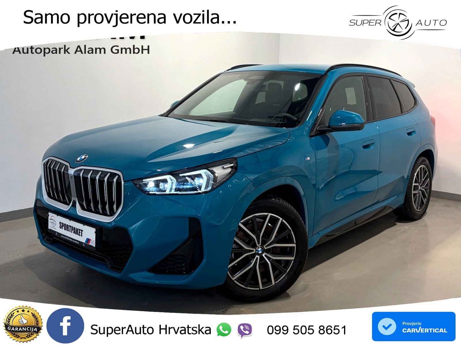 BMW X1 23d (211 KS) xDrive Steptronic M Sport LED+GR SJED+ACC