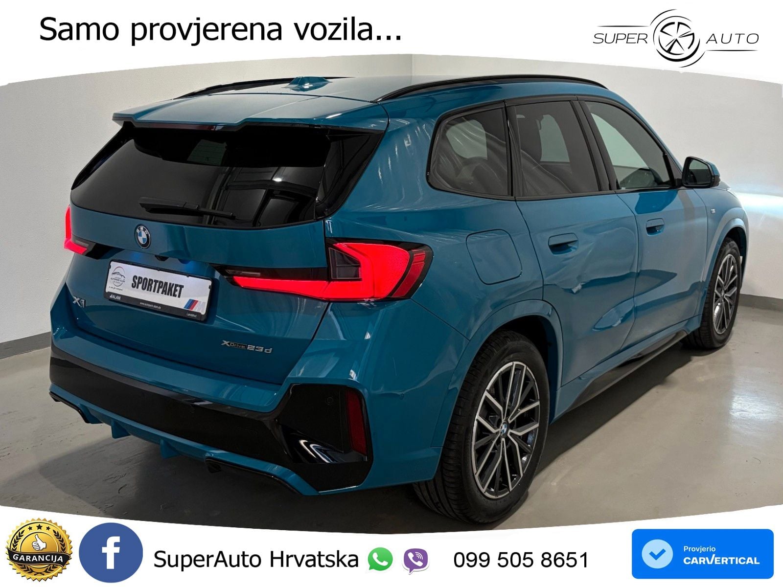 BMW X1 23d (211 KS) xDrive Steptronic M Sport LED+GR SJED+ACC