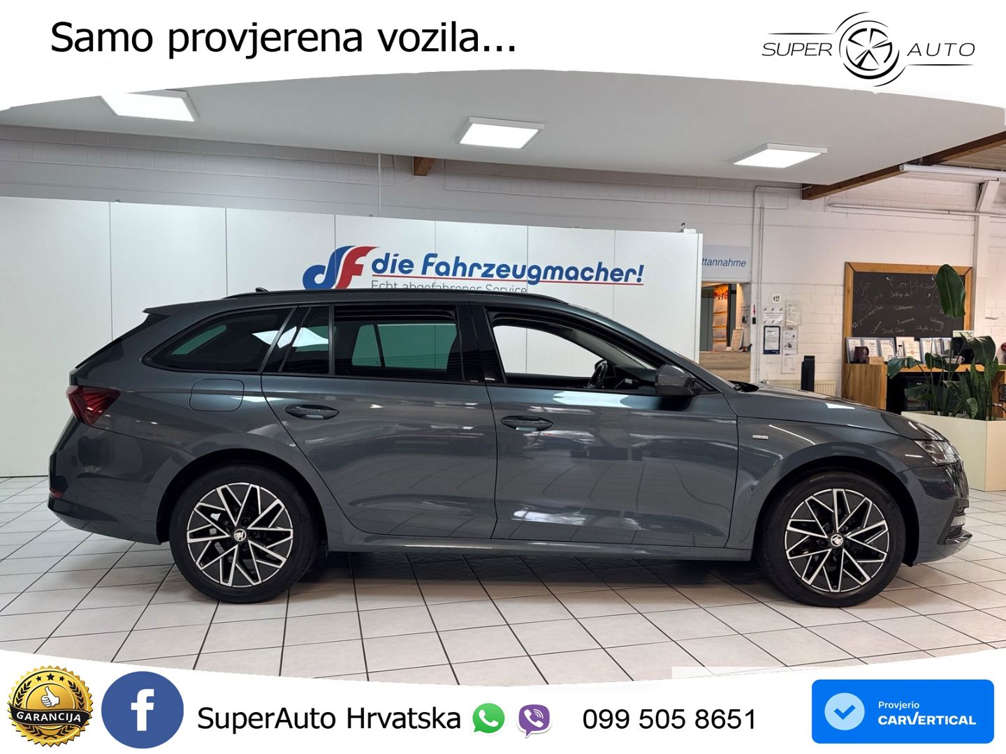 Škoda Octavia Combi 1.5 TSI (150 KS) LED+GR SJED+ACC