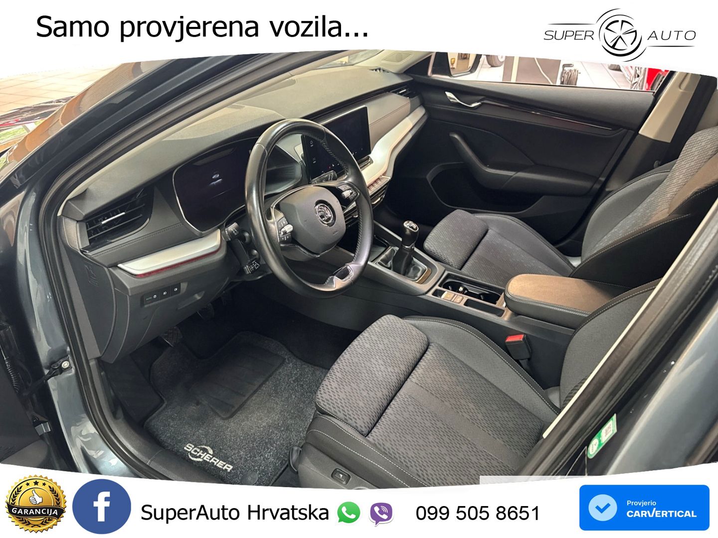 Škoda Octavia Combi 1.5 TSI (150 KS) LED+GR SJED+ACC