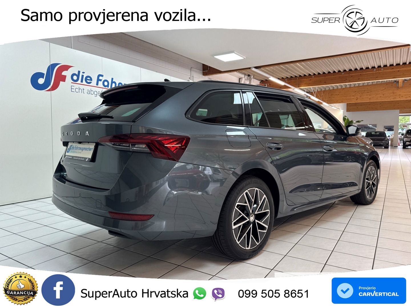 Škoda Octavia Combi 1.5 TSI (150 KS) LED+GR SJED+ACC
