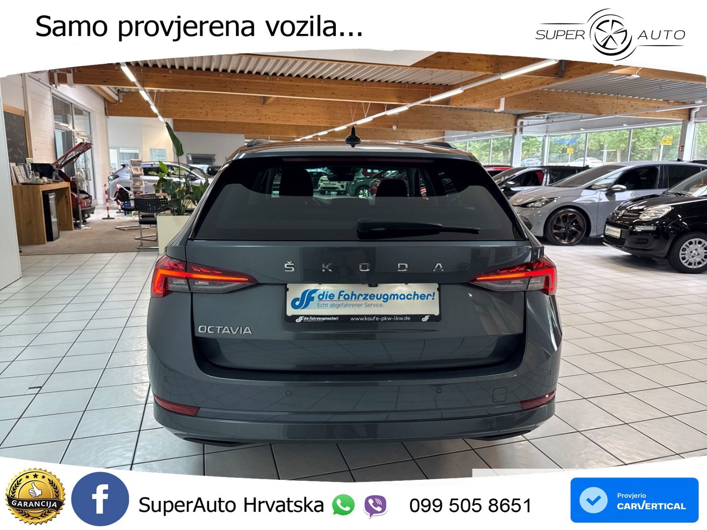 Škoda Octavia Combi 1.5 TSI (150 KS) LED+GR SJED+ACC