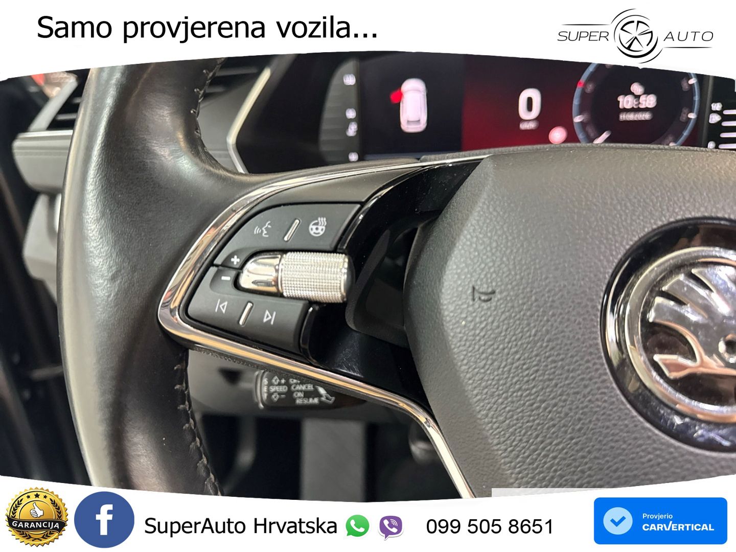 Škoda Octavia Combi 1.5 TSI (150 KS) LED+GR SJED+ACC