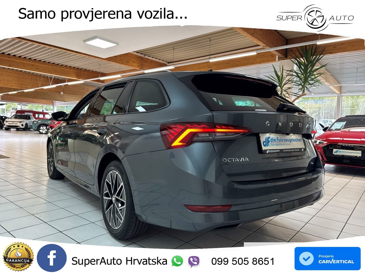 Škoda Octavia Combi 1.5 TSI (150 KS) LED+GR SJED+ACC