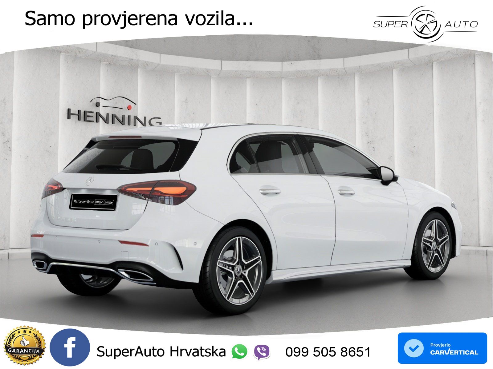 Mercedes-Benz A 200 7G-DCT AMG ACC+GR SJED+360+PANO