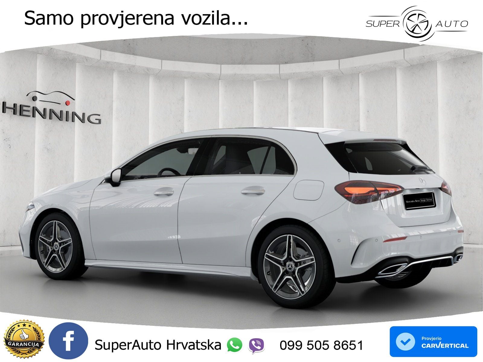 Mercedes-Benz A 200 7G-DCT AMG ACC+GR SJED+360+PANO