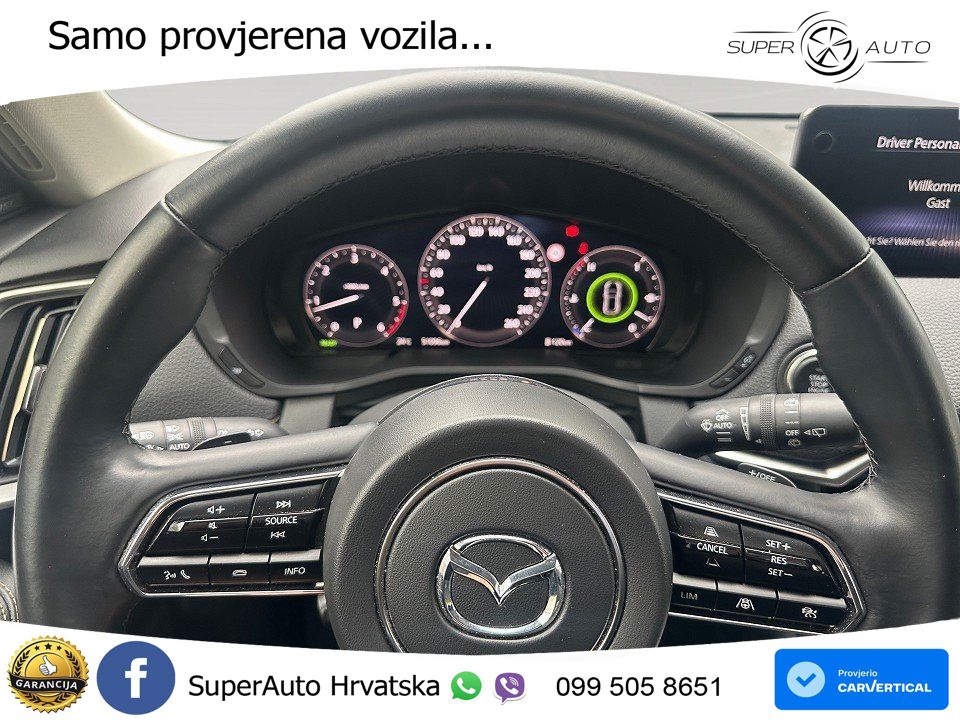 Mazda CX-60 3.3 e-Skyactiv D (200 KS) Automatic LED+ACC