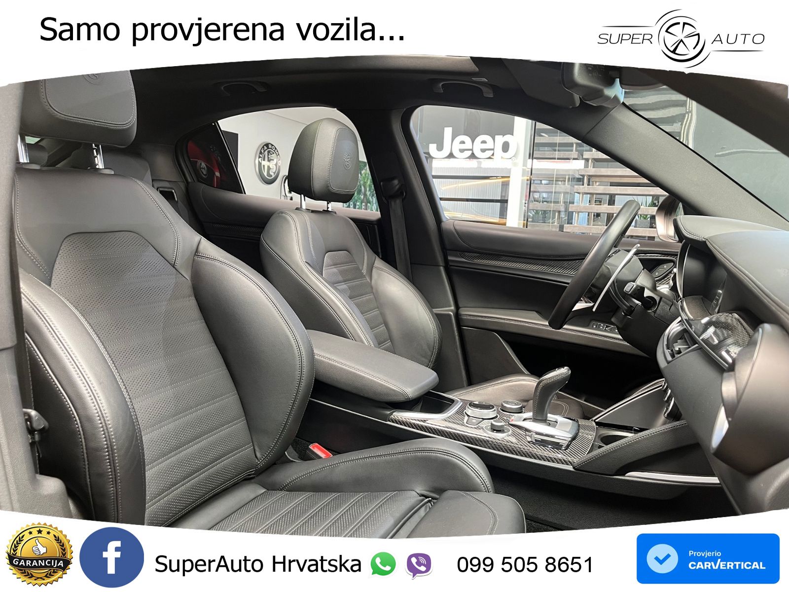 Alfa Romeo Stelvio Quadrifoglio 2.9 V6 Bi-Turbo (520 KS) Q4 Automatic LED+GR SJED+ACC