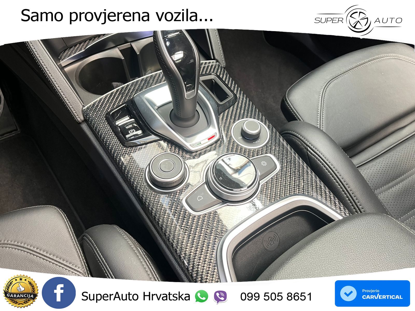 Alfa Romeo Stelvio Quadrifoglio 2.9 V6 Bi-Turbo (520 KS) Q4 Automatic LED+GR SJED+ACC