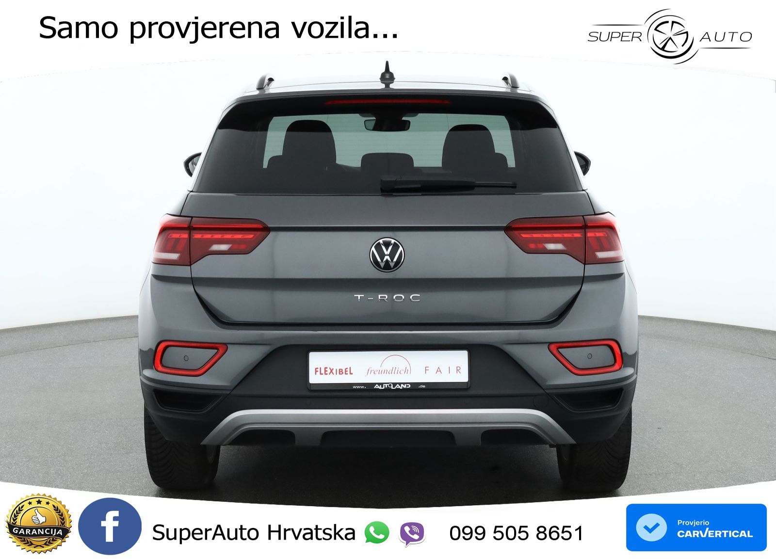 Volkswagen T-Roc 1.5 TSI (150 KS) DSG LED+GR SJED+ACC