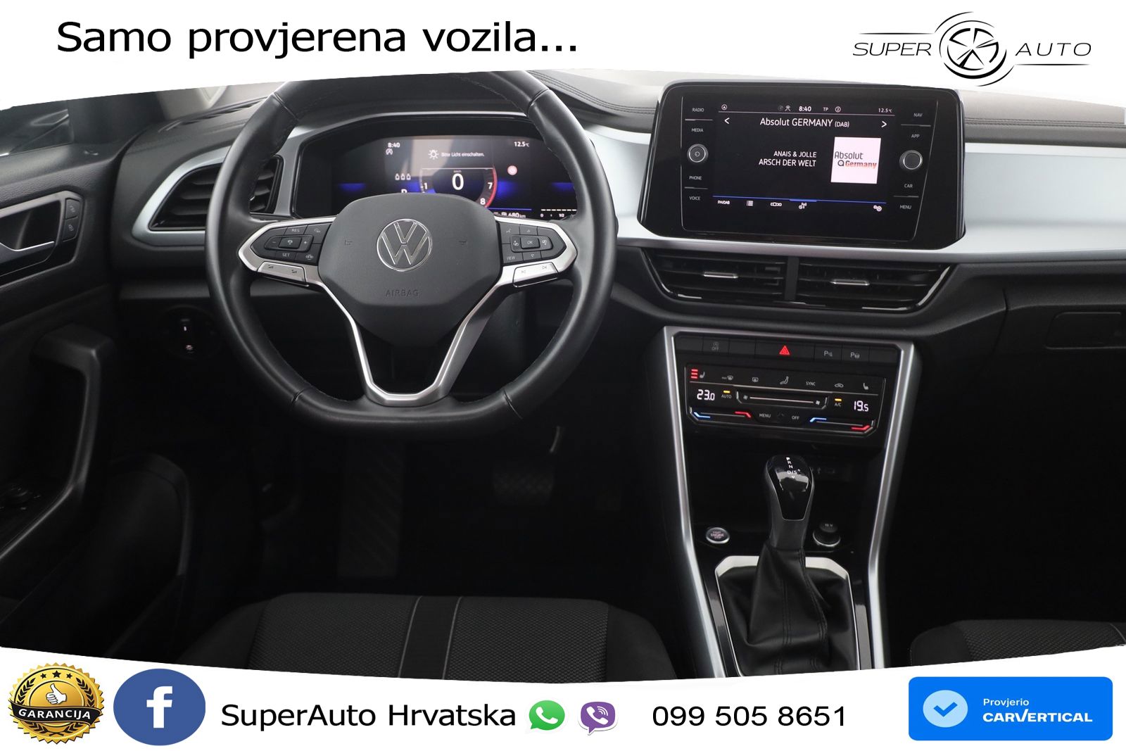 Volkswagen T-Roc 1.5 TSI (150 KS) DSG LED+GR SJED+ACC