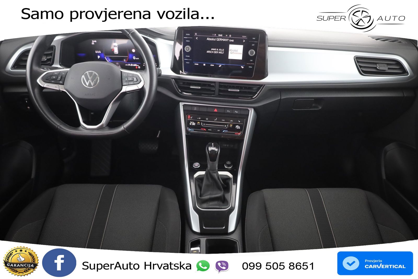 Volkswagen T-Roc 1.5 TSI (150 KS) DSG LED+GR SJED+ACC