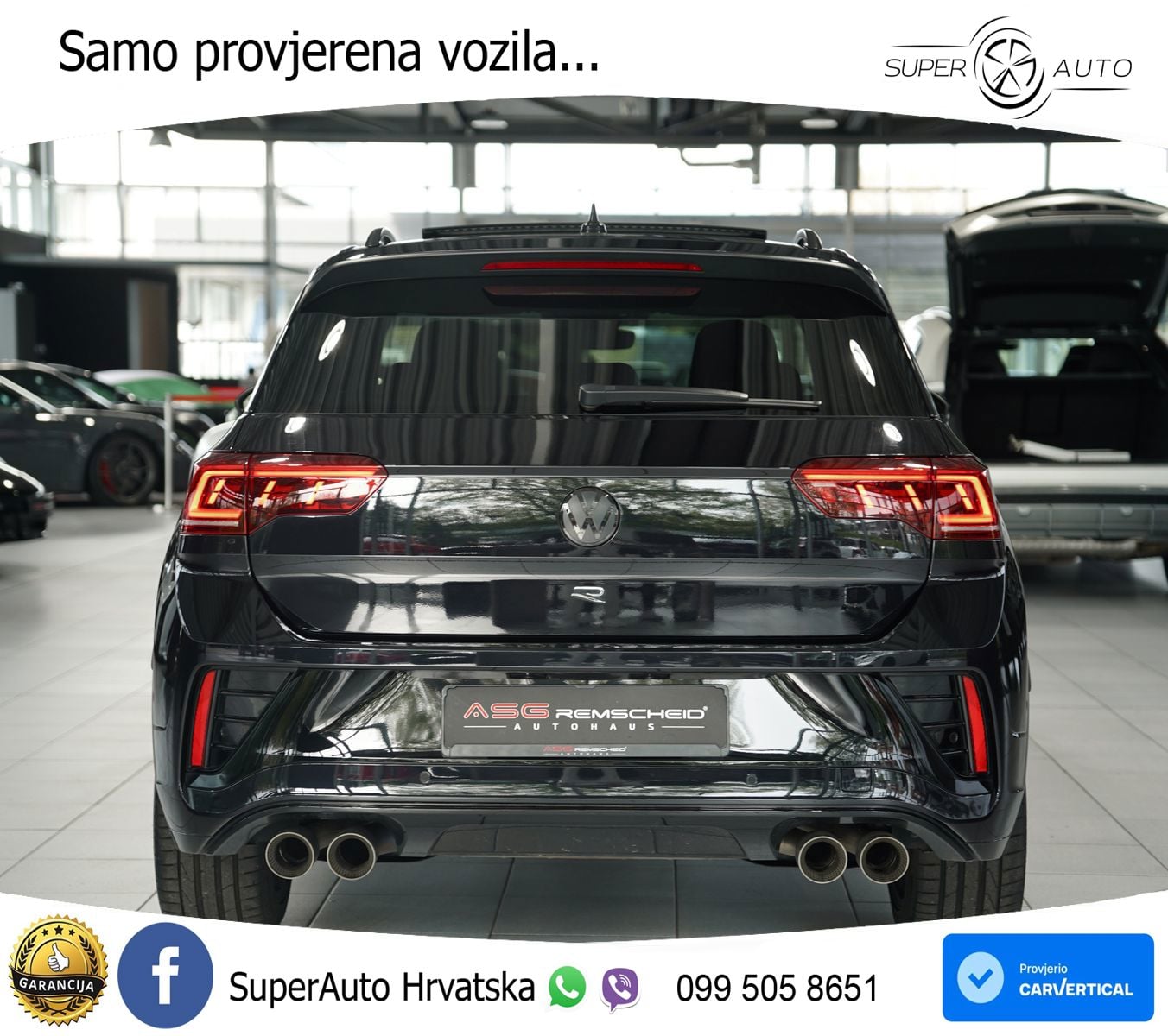 Volkswagen T-Roc I R 2.0 TSI (300 KS) OPF 4M DSG MATRIX+GR SJED+KAM