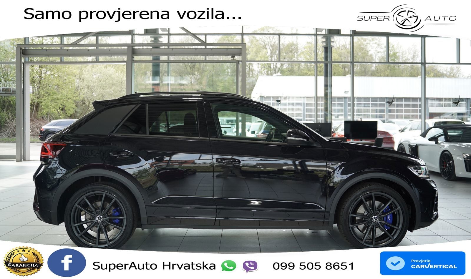 Volkswagen T-Roc I R 2.0 TSI (300 KS) OPF 4M DSG MATRIX+GR SJED+KAM