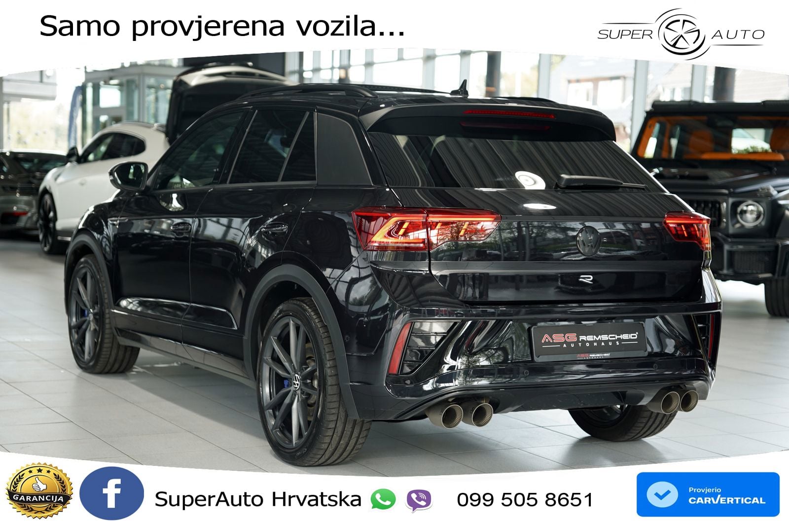 Volkswagen T-Roc I R 2.0 TSI (300 KS) OPF 4M DSG MATRIX+GR SJED+KAM