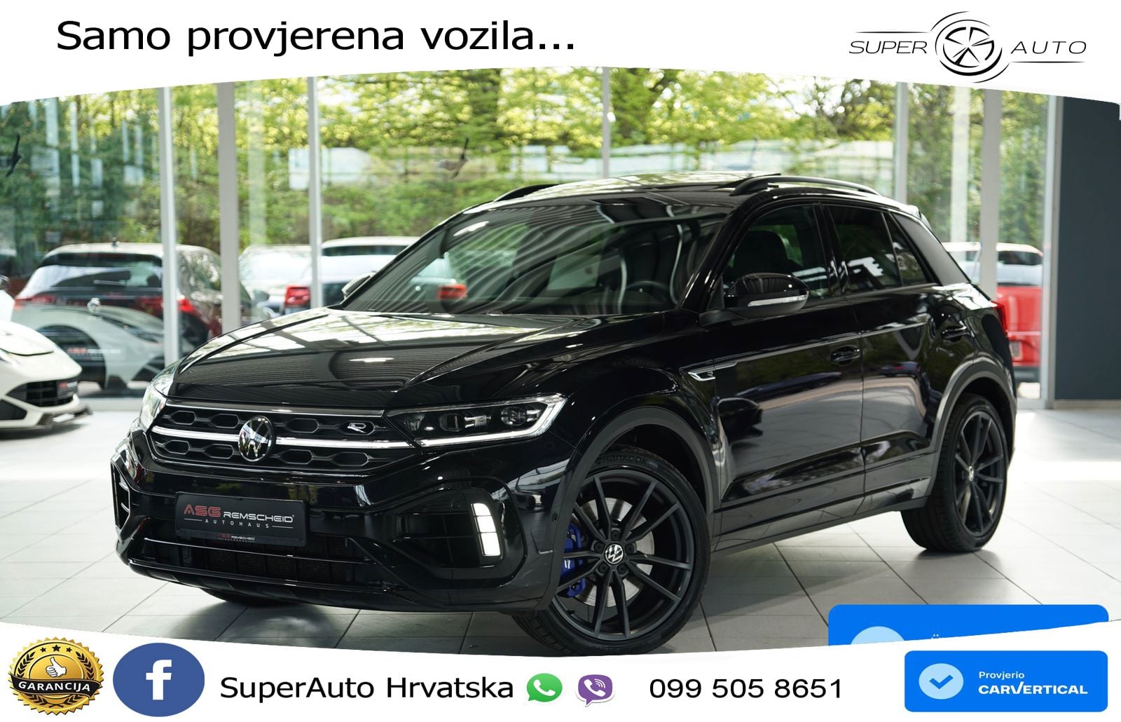 Volkswagen T-Roc I R 2.0 TSI (300 KS) OPF 4M DSG MATRIX+GR SJED+KAM