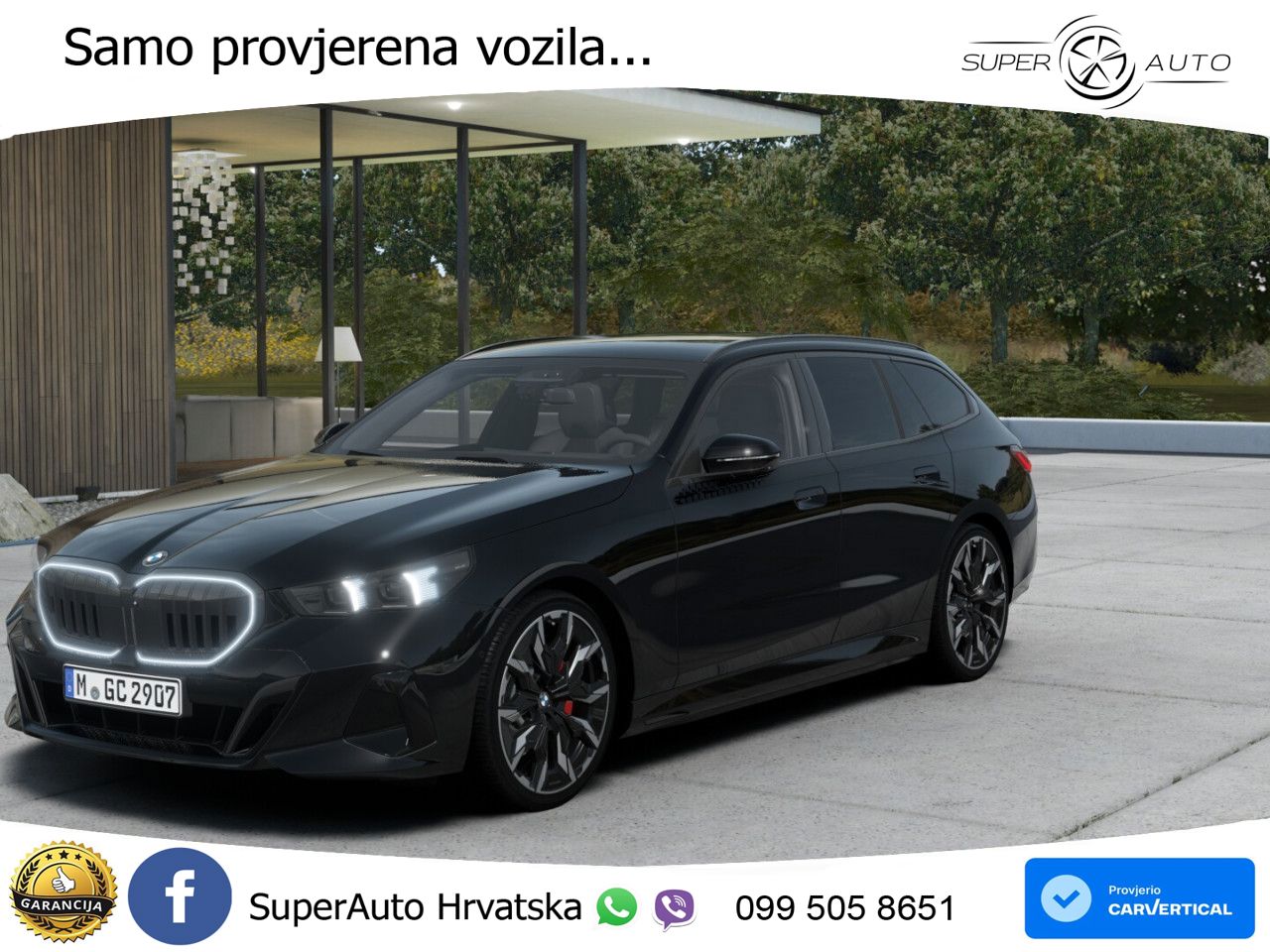 BMW 520i Touring (208 KS) Steptronic M Sport ACC+HEAD+GR SJED+360+PANO