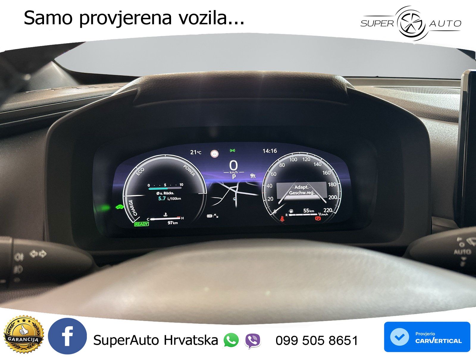 Toyota C-HR 1.8 (140 KS) Hybrid e-CVT Teamplayer LED+GR SJED+ACC