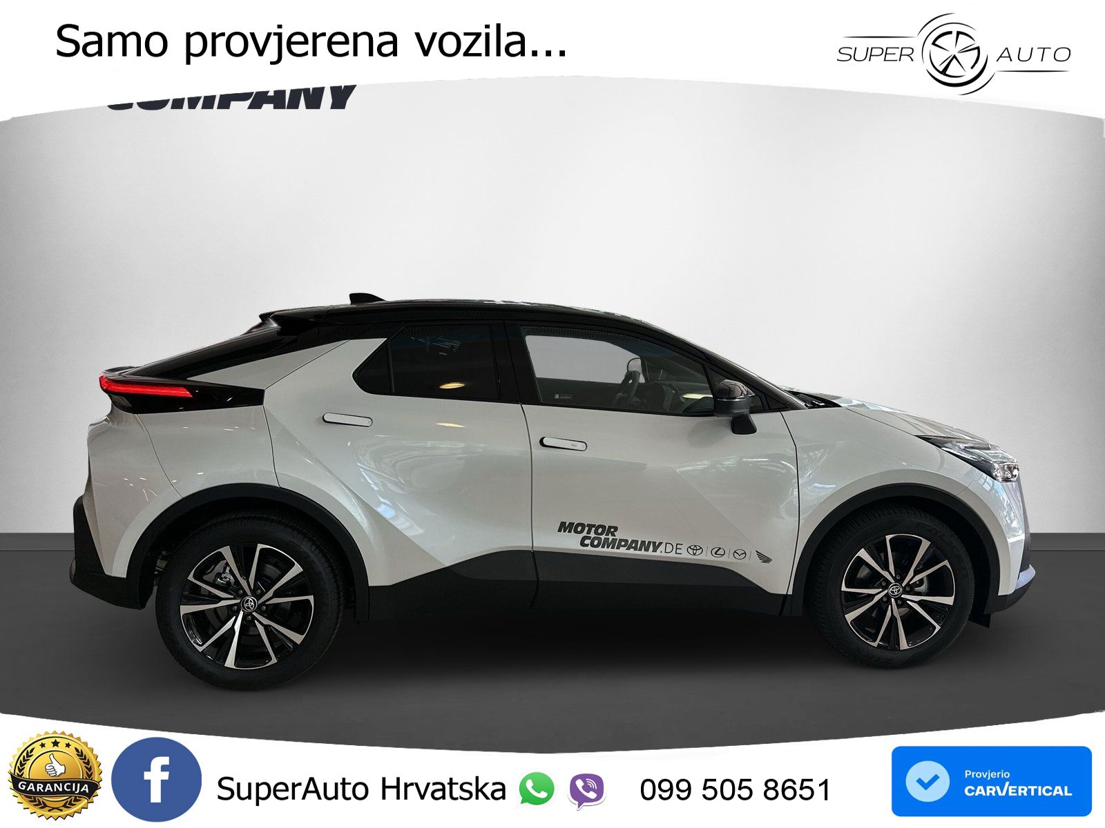 Toyota C-HR 1.8 (140 KS) Hybrid e-CVT Teamplayer LED+GR SJED+ACC