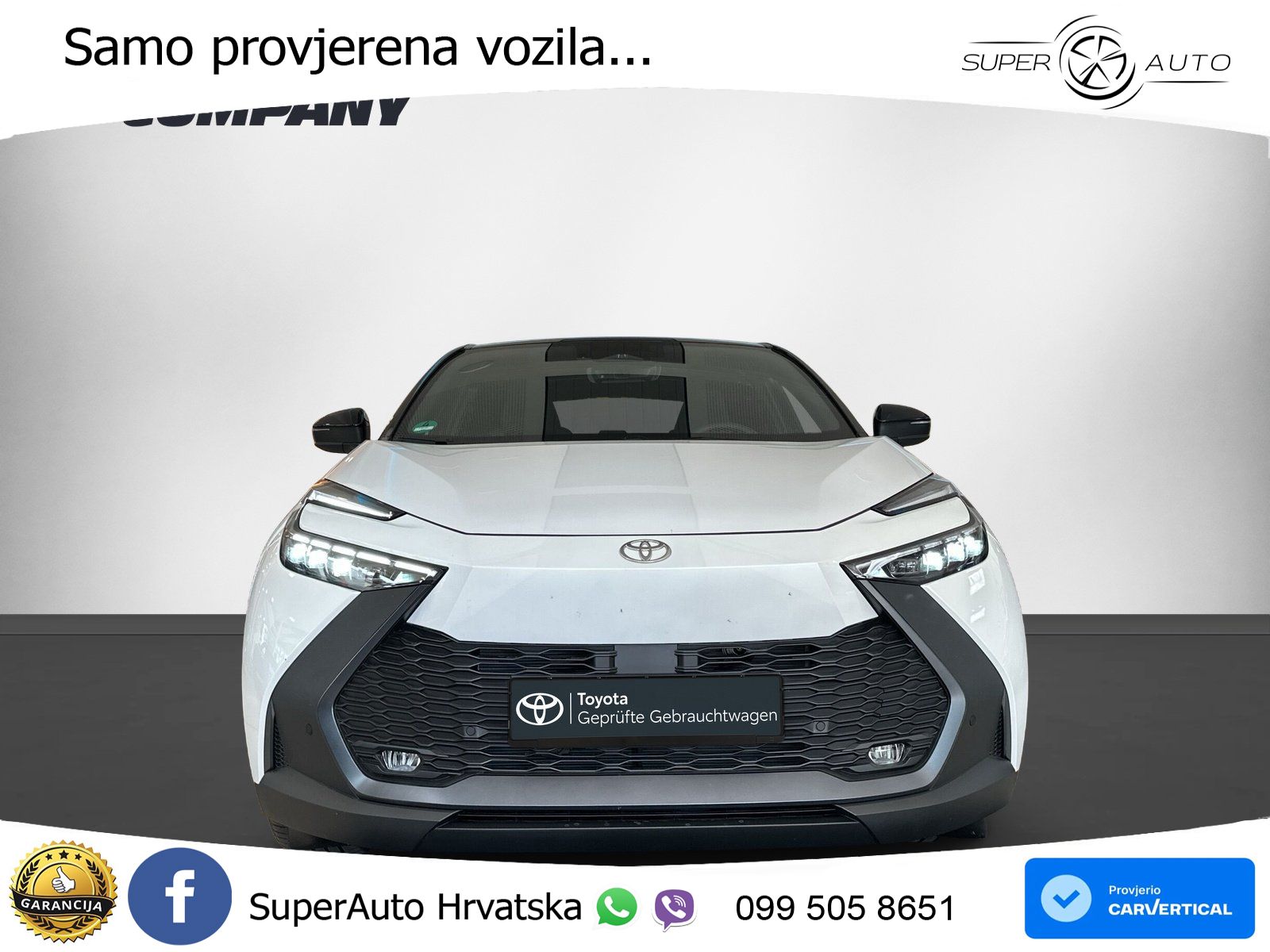 Toyota C-HR 1.8 (140 KS) Hybrid e-CVT Teamplayer LED+GR SJED+ACC