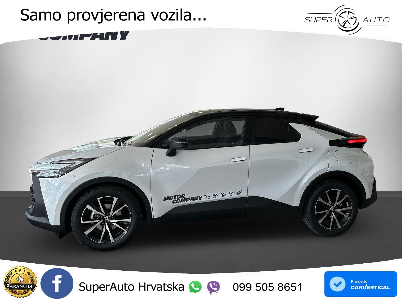 Toyota C-HR 1.8 (140 KS) Hybrid e-CVT Teamplayer LED+GR SJED+ACC