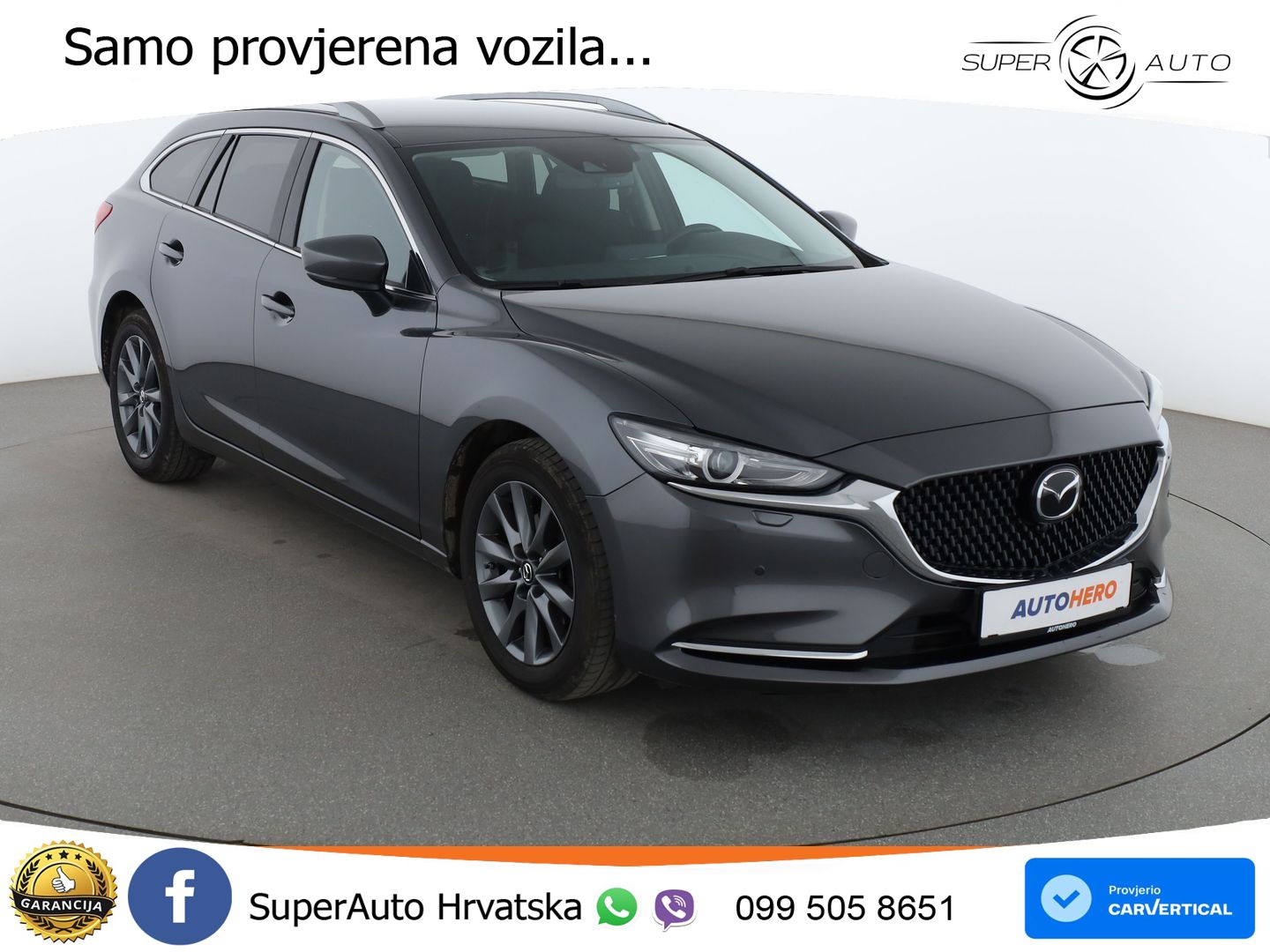 Mazda 6 Sport Combi 2.0 SKYACTIV-G (165 KS) SKYACTIV-Drive LED+GR SJED+ACC
