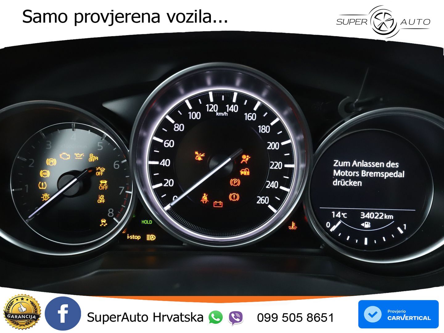 Mazda 6 Sport Combi 2.0 SKYACTIV-G (165 KS) SKYACTIV-Drive LED+GR SJED+ACC
