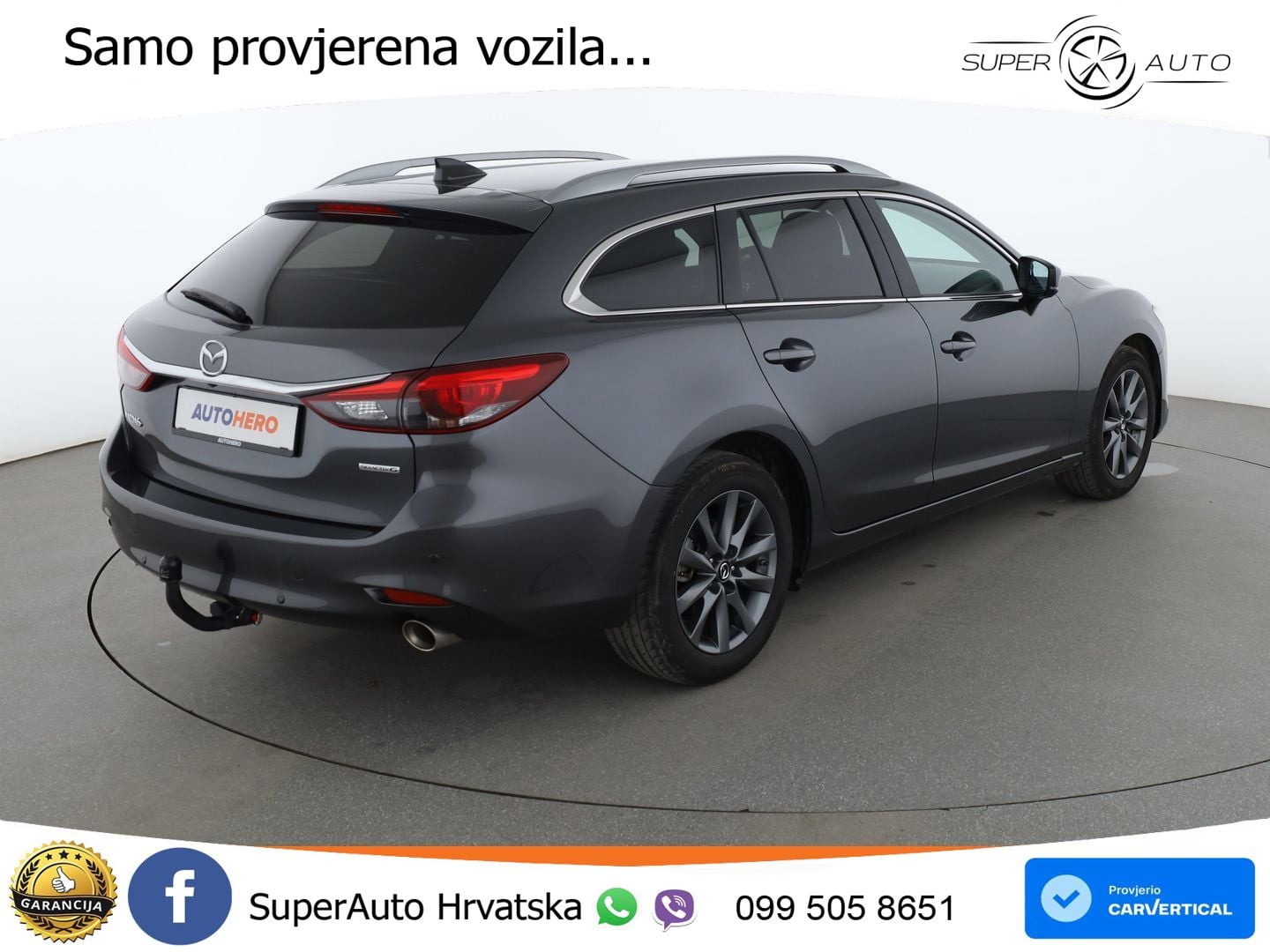 Mazda 6 Sport Combi 2.0 SKYACTIV-G (165 KS) SKYACTIV-Drive LED+GR SJED+ACC
